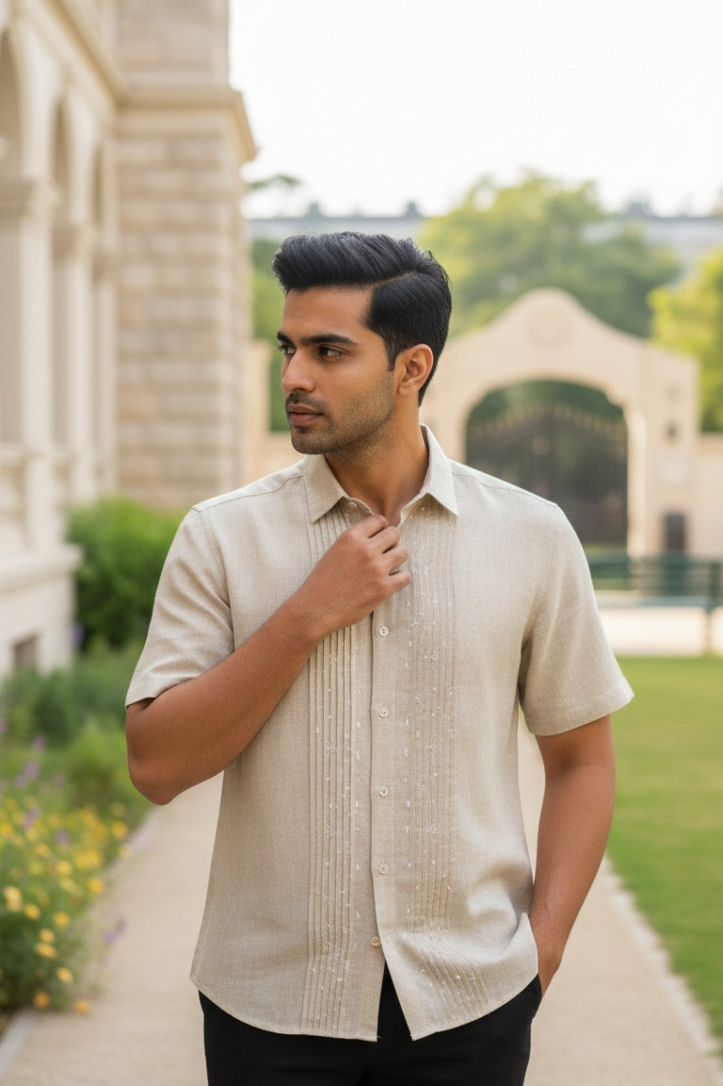 Natural Linen Shirt