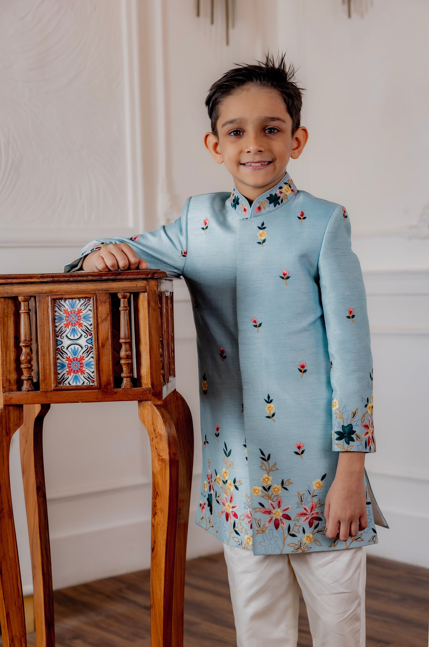 POWDER BLUE INDO WESTERN