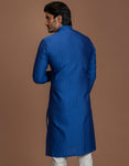 SELF PLEETED CLASSIC KURTA SET