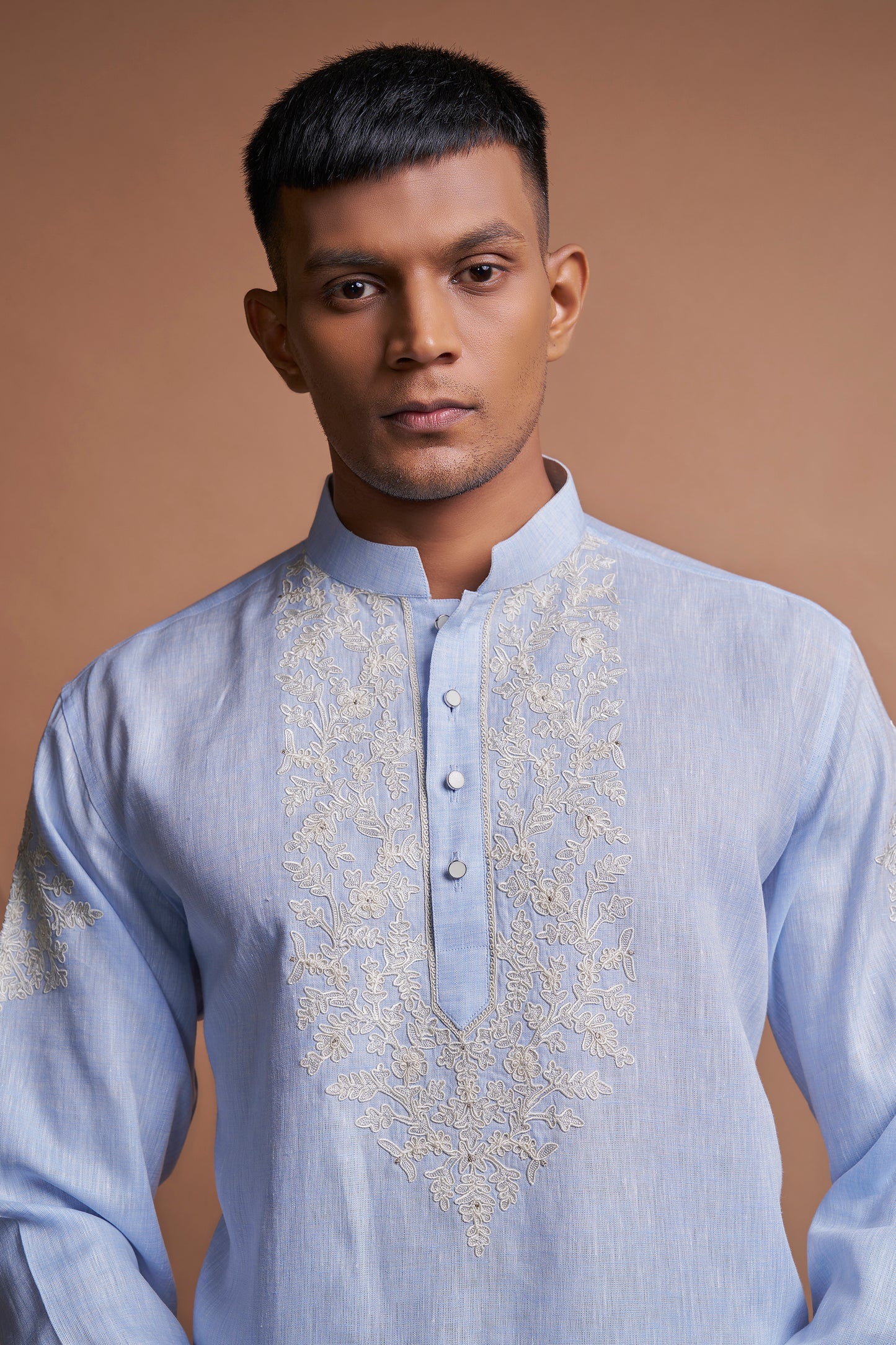 THE BLUE SHORT KURTI SHIRT