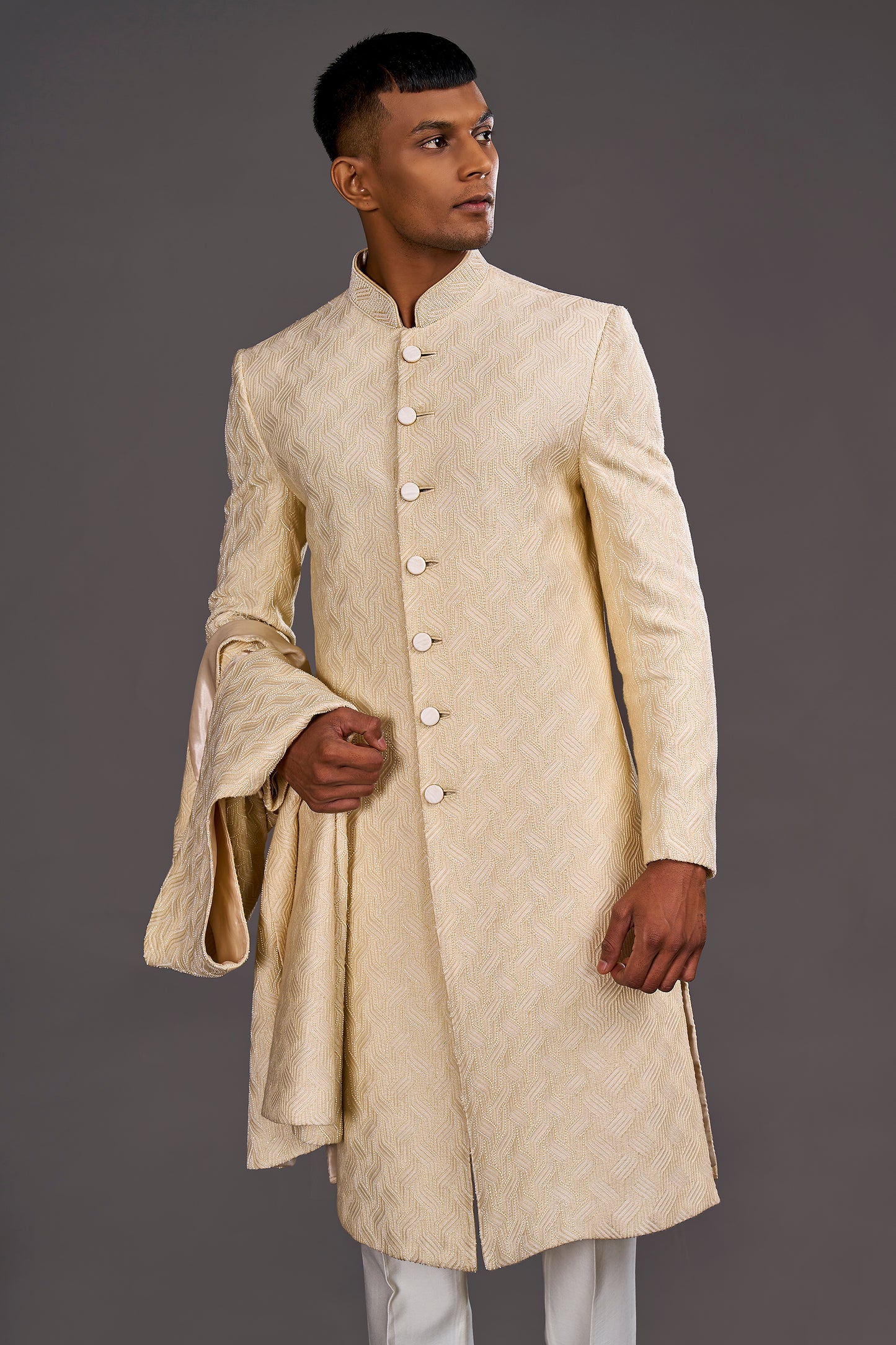 IVORY SHERWANI