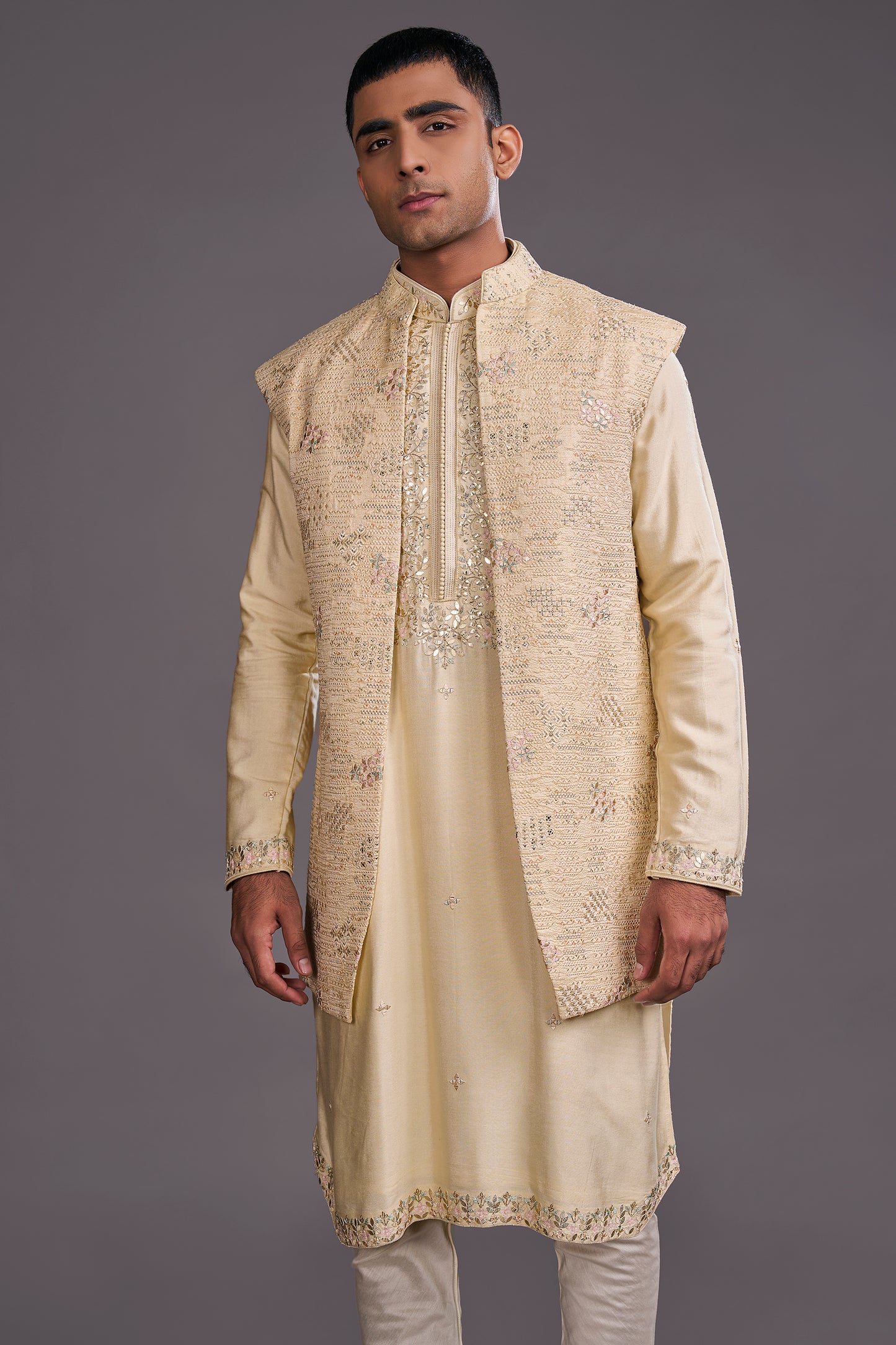 CAP SLEEVES BUNDI SET