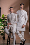 Cream Linen Kurta