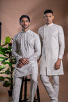 Cream Linen Kurta