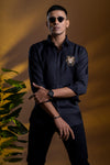 Lion Hand Embroidered Shirt