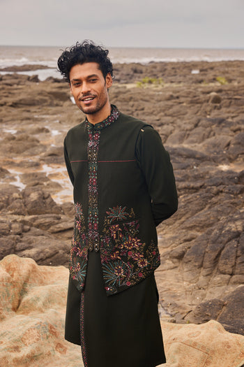 Forest Green Bundi Set