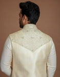 Classic Ivory Long Bundi Set