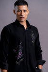 Floral Hand Painted Shirt