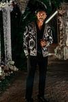 Suyyash Rai in Embroidered Crop Jacket Indo-Western with Shirt and Pant