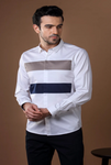 DOUBLE LAYERED WHITE SHIRT