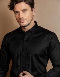FOUR LANE EMBROIDERED SHIRT