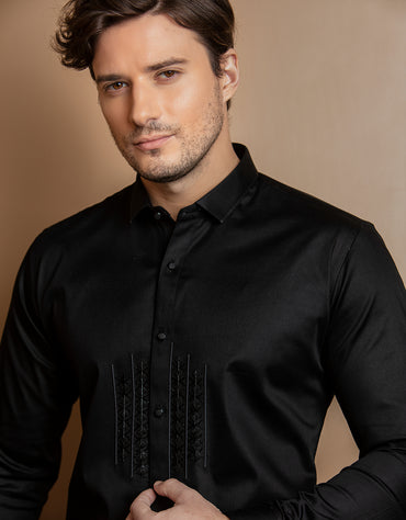 FOUR LANE EMBROIDERED SHIRT