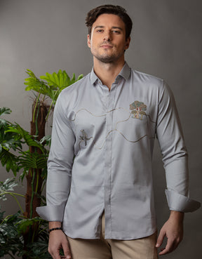 ROPES IN FIELD EMBROIDERED SHIRT