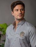 ROPES IN FIELD EMBROIDERED SHIRT