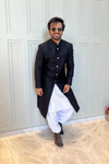 Ayush Mehra in Nawabi Kurta and Patiyala