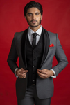 CLASSIC GREY TUXEDO SUIT