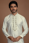 CLASSIC IVORY KURTA SET