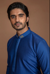 SELF PLEETED CLASSIC KURTA SET