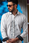 BIG FLORAL EMBROIDERED SHIRT