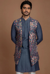 Multicolour Blue Bundi Set