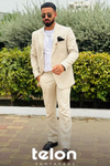 Ramandeep Singh in Premium Linen Suit Set – Blazer, Shirt & Pant