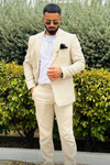 Ramandeep Singh in Premium Linen Suit Set – Blazer, Shirt & Pant