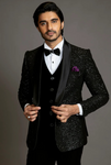 DAZZLING BLACK TUXEDO SUIT