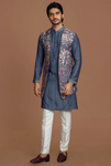 Multicolour Blue Bundi Set