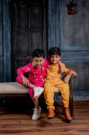 MUSTERD SILK KURTA