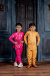 MUSTERD SILK KURTA