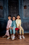 BLUE SILK KURTA