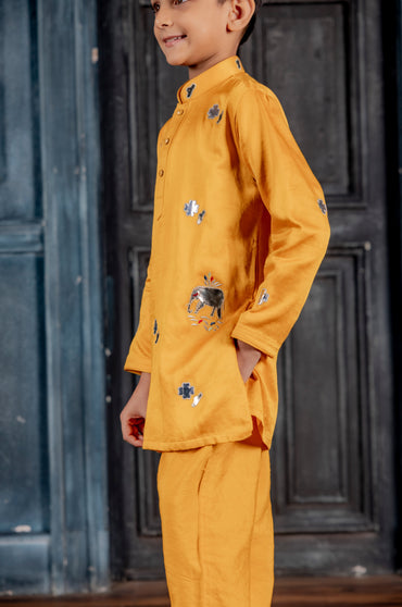 MUSTERD YELLOW KURTA