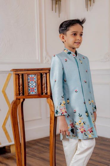 POWDER BLUE INDO WESTERN
