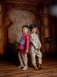 MAGENTA BUNDI KURTA