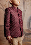 MAROON SILK JODHPURI