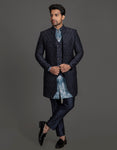 NAVY BLUE INDO WITH VEST