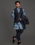 NAVY BLUE INDO WITH VEST