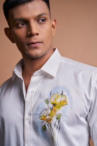THE YELLOW FLOWER SHIRT