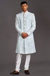 POWDER BLUE SHERWANI