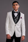 WHITE TUXEDO SUIT