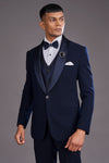 NAVY BLUE TUXEDO SUIT