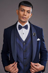 NAVY BLUE TUXEDO SUIT