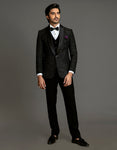 DAZZLING BLACK TUXEDO SUIT