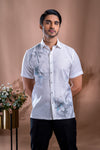 Floral Hand Painted Shirt