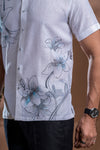Floral Hand Painted Shirt