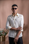 Floral Hand Embroidered Shirt