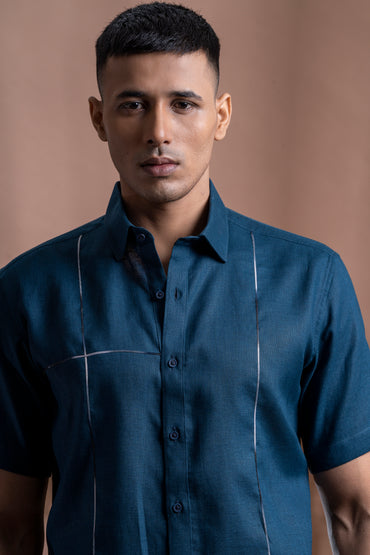 Lace Embroidered Shirt