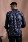 Floral Hand Embroidered Shirt