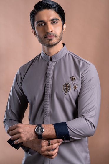 Metal Broach Shirt