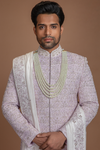 SOFT PASTEL MAUVE SHERWANI